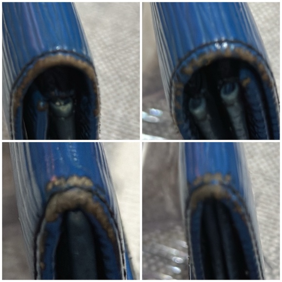 🪧 Authentic Louis Vuitton Vintage Malletier Epi Leather Wallet in Blue, EUC🪧 - Picture 5 of 16